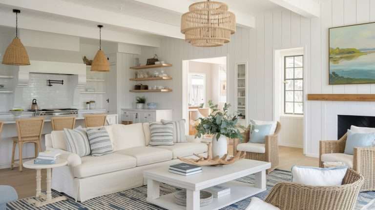 Modern Farmhouse Coastal Decor: 10 Ideas for a Light & Breezy Home